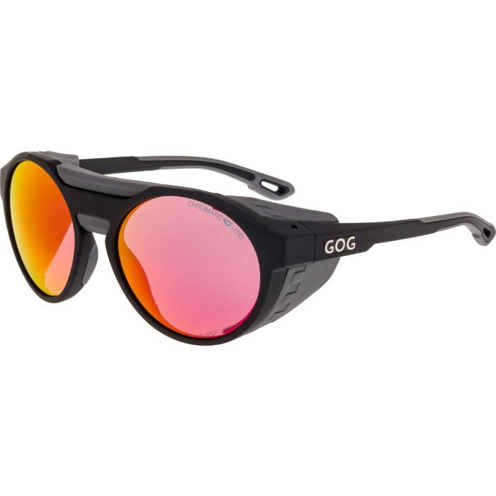 Okulary GOG MANASLU (E495-2) / BLACK-RED