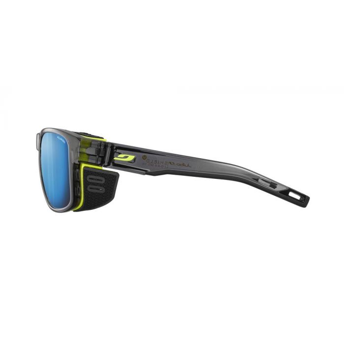Okulary JULBO SHIELD / POLARIZED 4HD / SHINY TRANSLUCENT BLACK-YELLOW (J5069515)