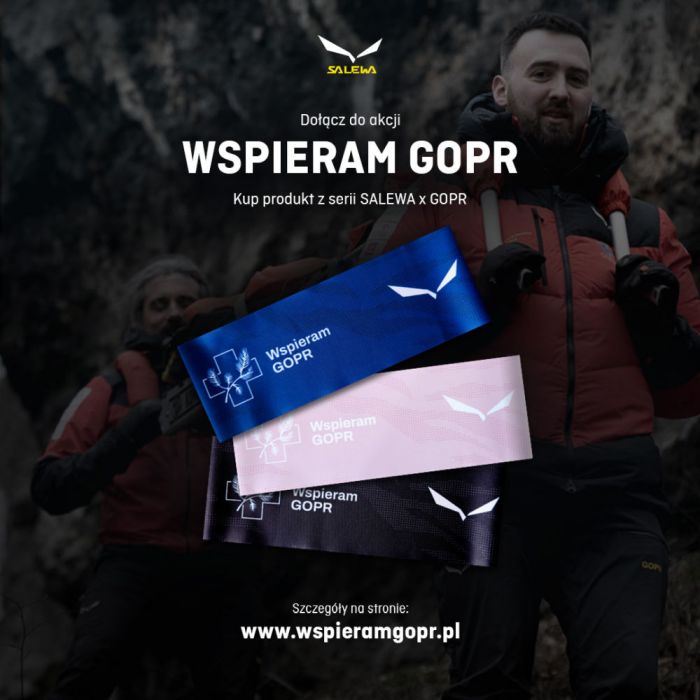 Opaska SALEWA WSPIERAM GOPR