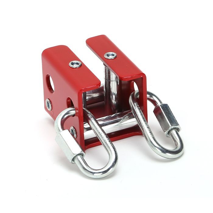Osłona liny AT HEIGHT STEEL EDGEGUARD ROLLER BOX RED