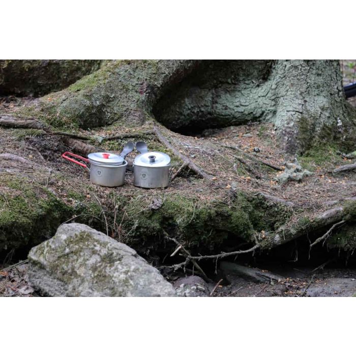 Palnik żelowy + kubek aluminiowy TRANGIA MICRO LIGHT