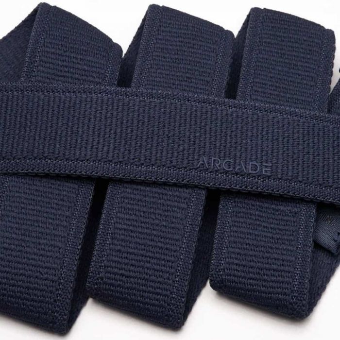 Pasek do spodni ARCADE ATLAS A2 ELASTIC STRETCH SLIM NAVY