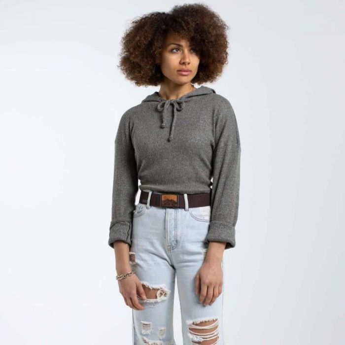 Pasek do spodni ARCADE WOODY CAPTURE STRETCH / HEATHER WALNUT