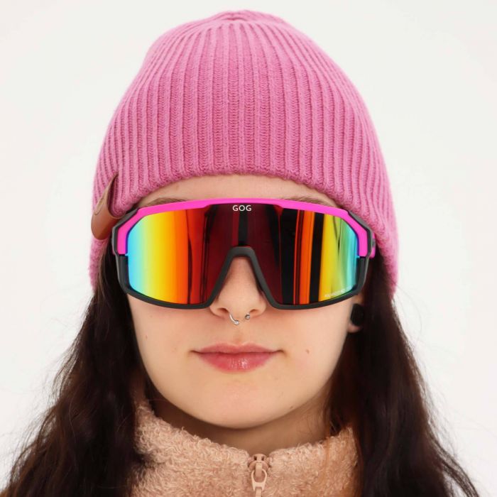 Okulary GOG ANNAPURNA E490-3P / PINK-BLACK