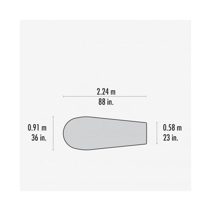 Płachta biwakowa MSR E-BIVY XTREME SHIELD