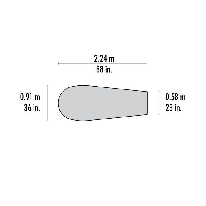 Płachta biwakowa MSR PRO BIVY