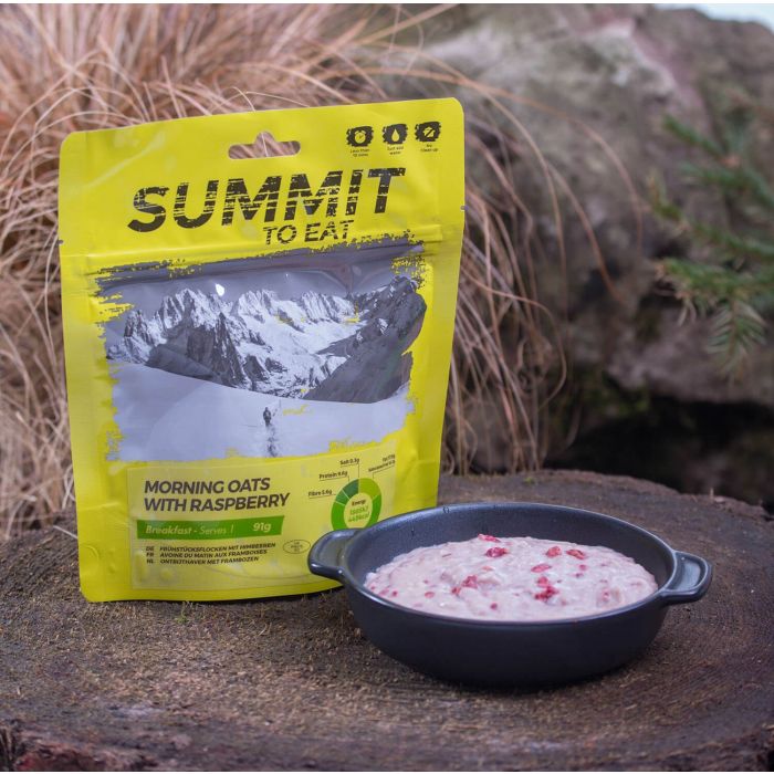 Żywność liofilizowana SUMMIT TO EAT ŚNIADANIOWE PŁATKI OWSIANE Z MALINAMI / 91g
