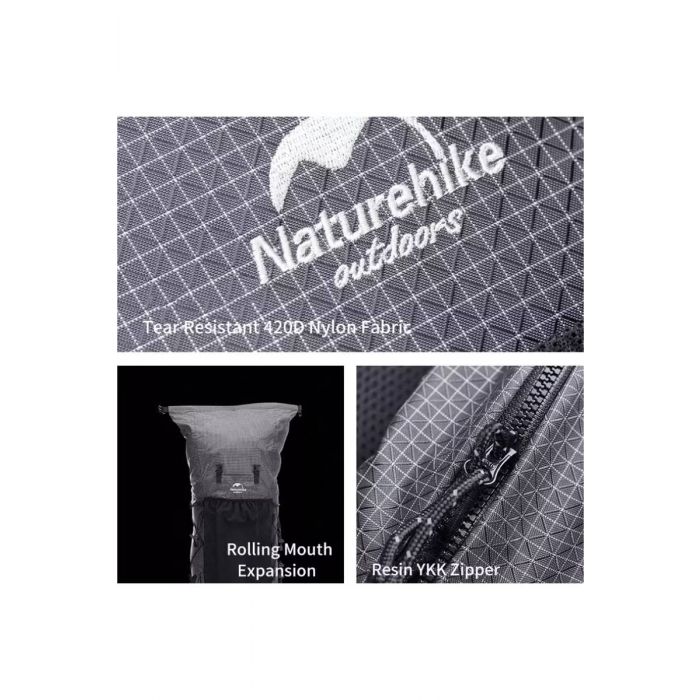 Plecak NATUREHIKE ROCK SERIES 40+5 (NH20BB113) / BLACK