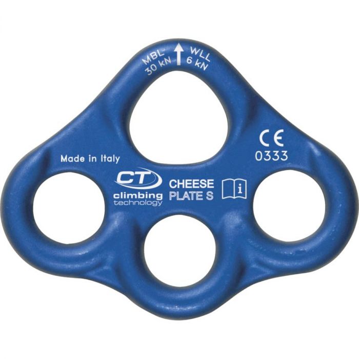 Płytka stanowiskowa CLIMBING TECHNOLOGY CHEESE PLATE SMALL BLUE