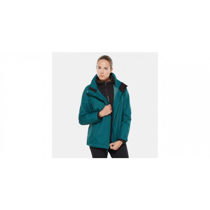 Kurtka THE NORTH FACE EVOLUTION II TRICLIMATE WOMEN'S / BOTANICAL GARDEN GREEN