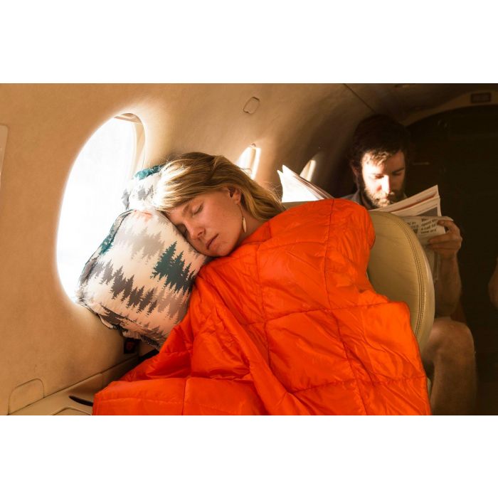 Poduszka GRAND TRUNK ADJUSTABLE TRAVEL PILLOW PEACOCK GREEN