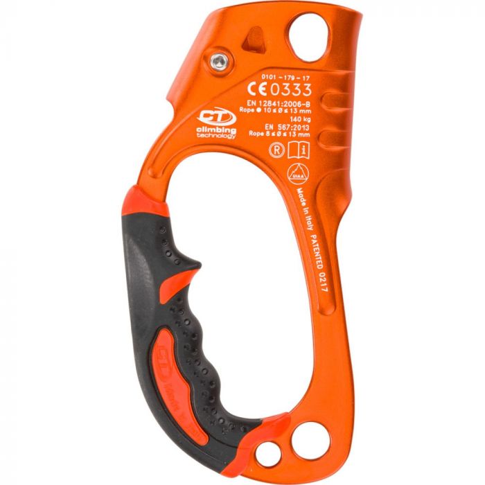 Przyrząd zaciskowy CLIMBING TECHNOLOGY QUICK-UP+ ORANGE / PRAWY