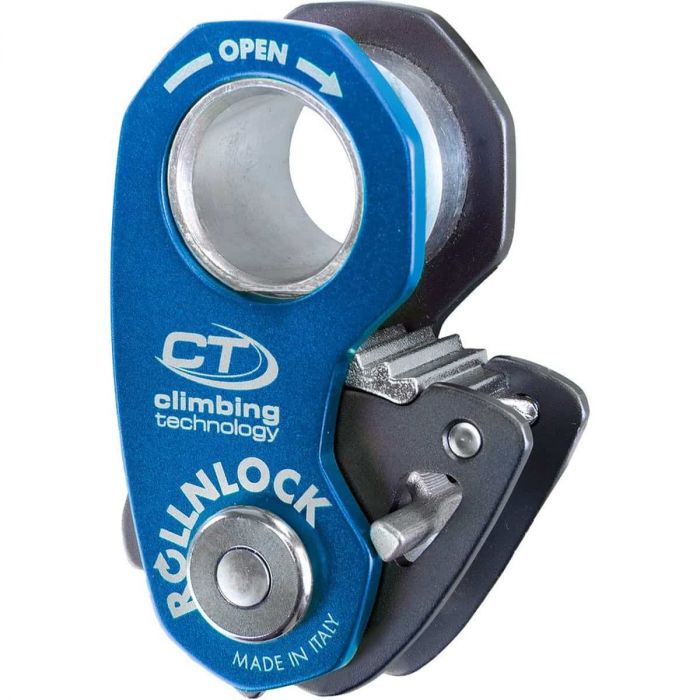 Przyrząd zaciskowy CLIMBING TECHNOLOGY ROLLNLOCK ELECTRIC BLUE