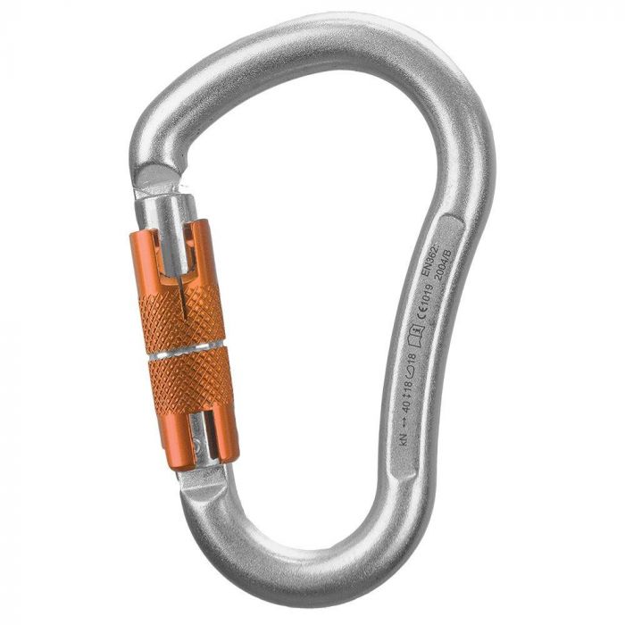 Karabinek ROCK EMPIRE HMS MAGNUM STEEL TRI LOCK