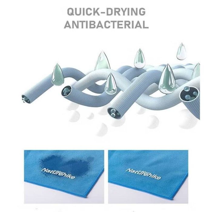 Ręcznik szybkoschnący NATUREHIKE FITNESS ANTIBACTERIAL (NH20FS009)