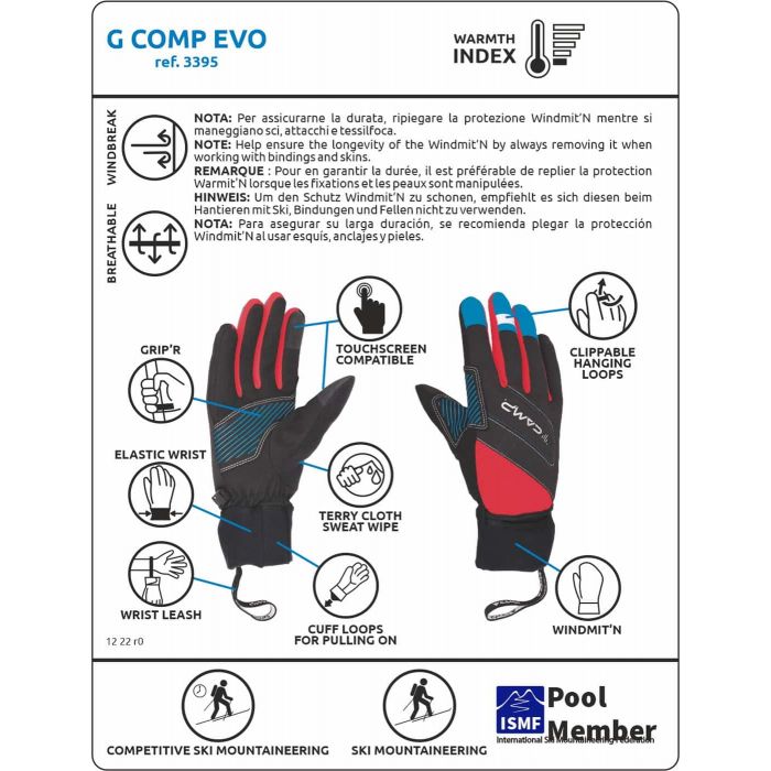 Rękawice CAMP G COMP EVO (3395) 