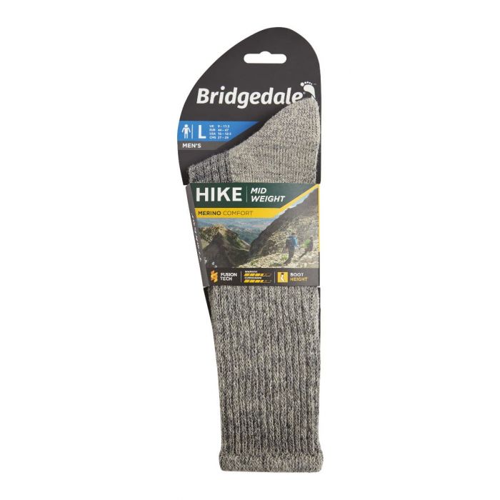 Skarpety męskie BRIDGEDALE HIKE MIDWEIGHT MERINO COMFORT