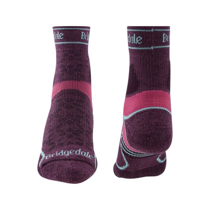 Skarpety damskie BRIDGEDALE TRAIL RUN UL T2 MERINO 3/4 CREW (710 202)
