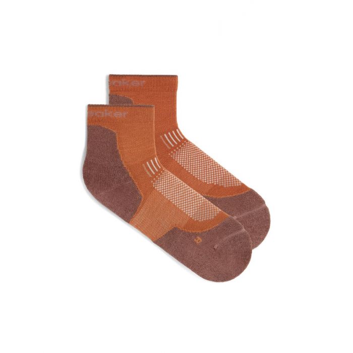 Skarpety damskie merino ICEBREAKER HIKE+ LIGHT MINI / DUSTY CLAY CAROB