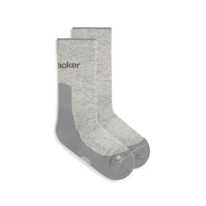 Skarpety damskie ICEBREAKER HIKE + LITE CREW BLIZZARD/ALLOY