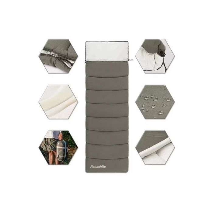 Śpiwór NATUREHIKE LD150 ENVELOPE (CNK2300SD016)