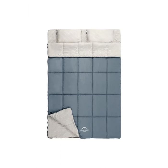 Śpiwór NATUREHIKE DOUBLE WITH PILLOW (NH21MSD05) / SHADOW BLUE