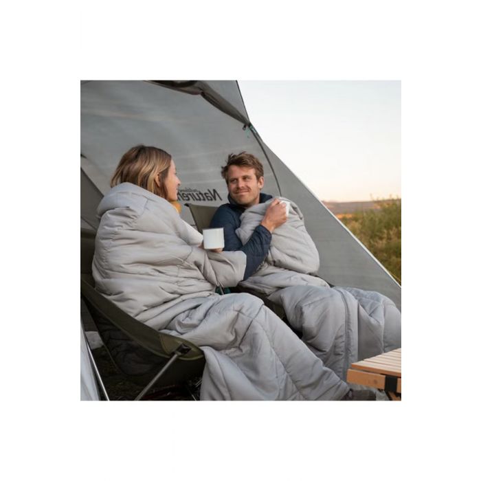 Śpiwór NATUREHIKE DOUBLE WITH PILLOW (NH21MSD05) / SHADOW BLUE