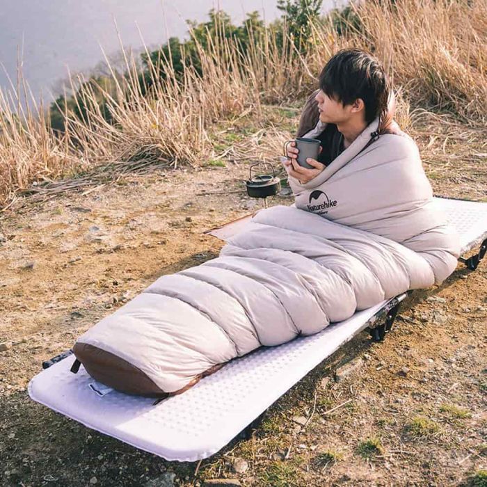 Śpiwór puchowy NATUREHIKE SNOWBIRD DUCK DOWN 700 L (CNK2550WS014)