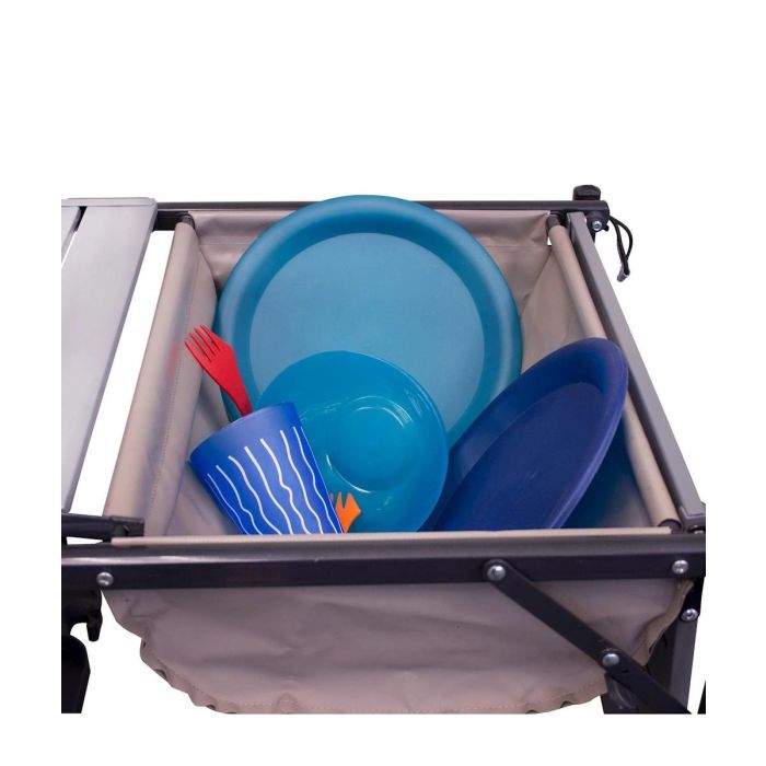 Stolik do gotowania GCI OUTDOOR MASTER COOK STATION BLACK CHROME
