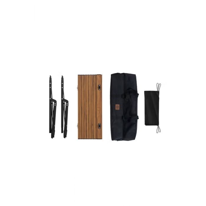 Stolik turystyczny NATUREHIKE MW03 TELESCOPIC TABLE (NH19Z003-D) / WALNUT 
