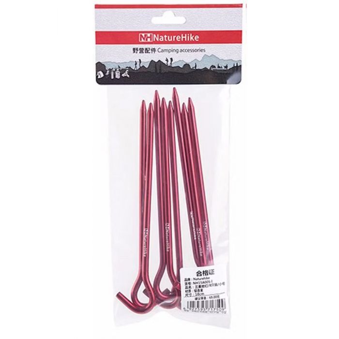 Szpilki do namiotu NATUREHIKE ALU 8 SZT NH15A008-I 
