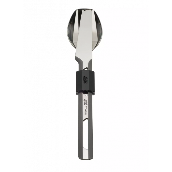 Niezbędnik ESBIT TITANIUM CUTLERY SET SILICON SLEEVE