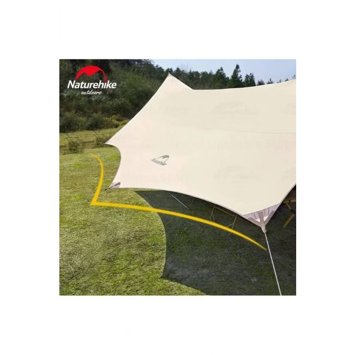 Tarp NATUREHIKE GLACIER AWNING CANOPY L (NH19TM004) / KHAKI