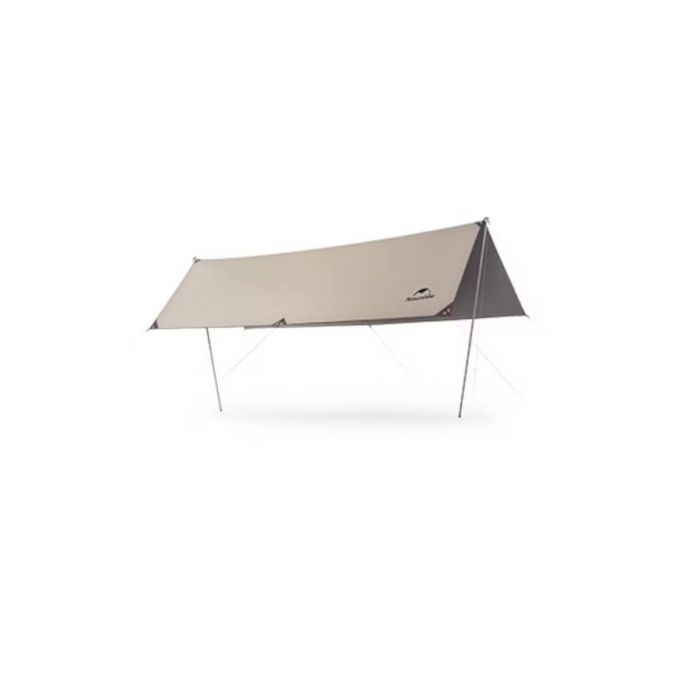 Tarp NATUREHIKE SKY TI BLACK QUADRANGLE (C2350WS010) / KHAKI