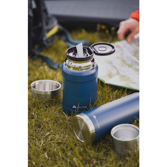 Termos na żywność Volven ARCTIC LUNCH 800 ML - GRANATOWY