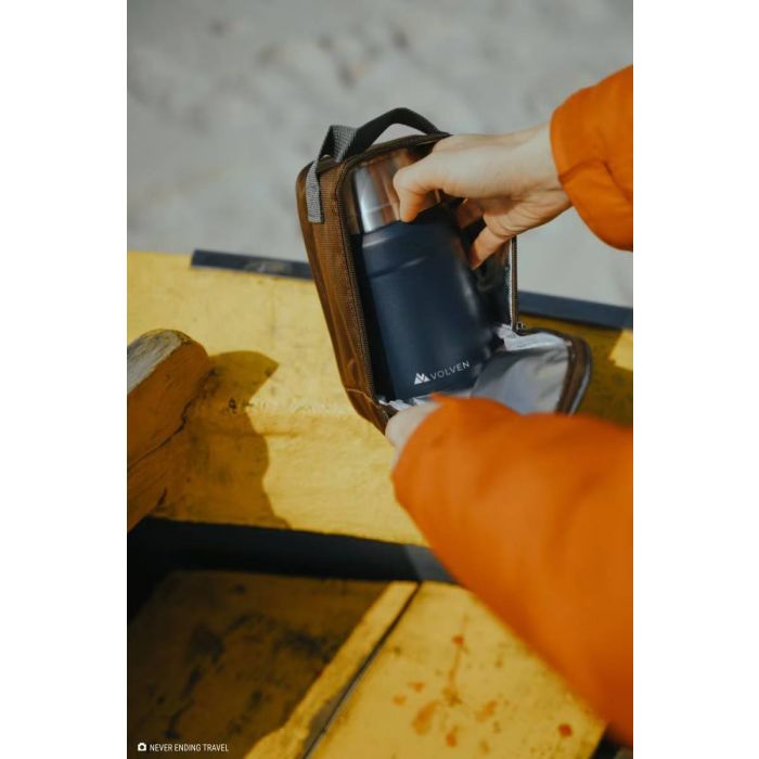 Termos na żywność Volven ARCTIC LUNCH 800 ML - GRANATOWY