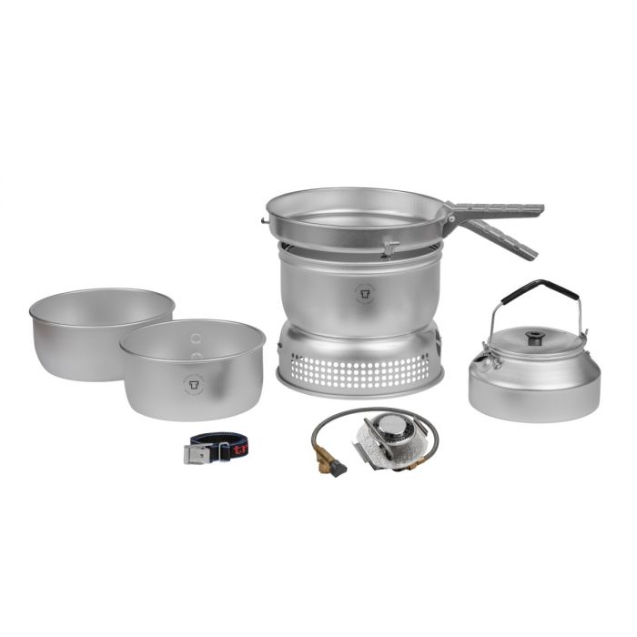 Zestaw turystyczny z palnikiem TRANGIA STOVE 25-2/UL/GB