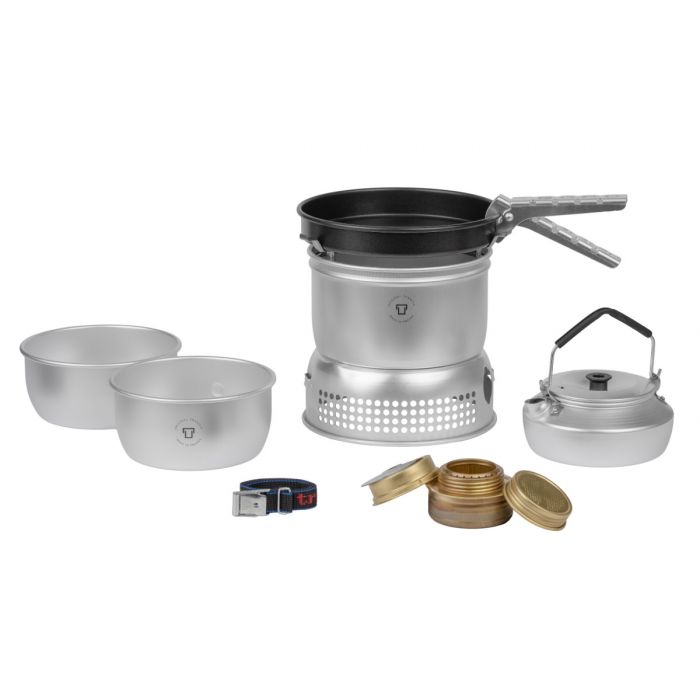 Zestaw turystyczny z palnikiem spirytusowym TRANGIA STOVE 27-4/UL