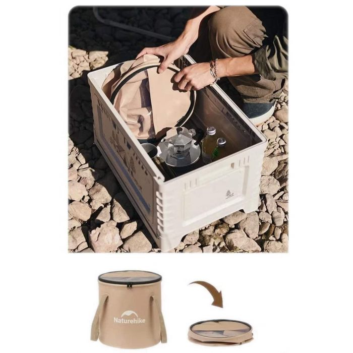 Wiadro składane NATUREHIKE CNK2350CF010 20L KHAKI