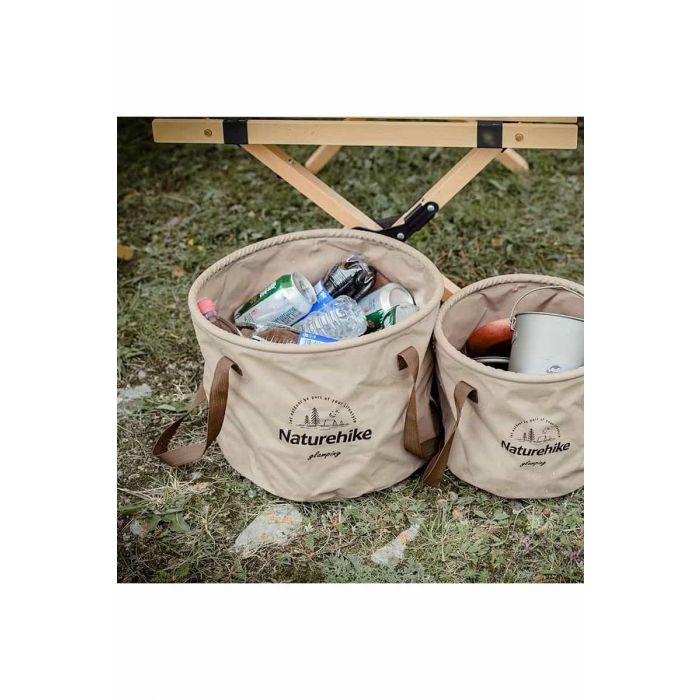 Wiadro składane NATUREHIKE NH20SJ040 20L LIGHT BROWN