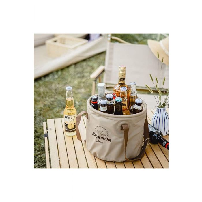 Wiadro składane NATUREHIKE NH20SJ040 20L LIGHT BROWN