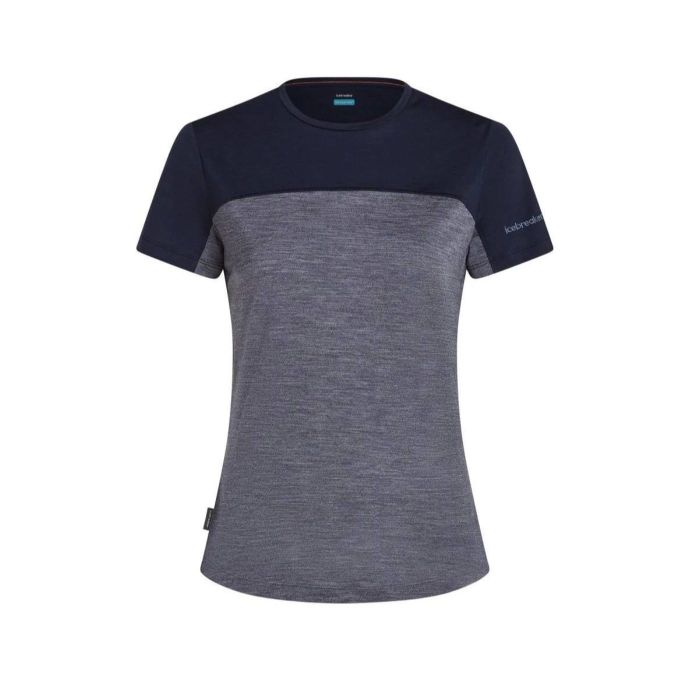 Koszulka damska merino ICEBREAKER COOL-LITE SPHERE III SS COLOUR BLOCK