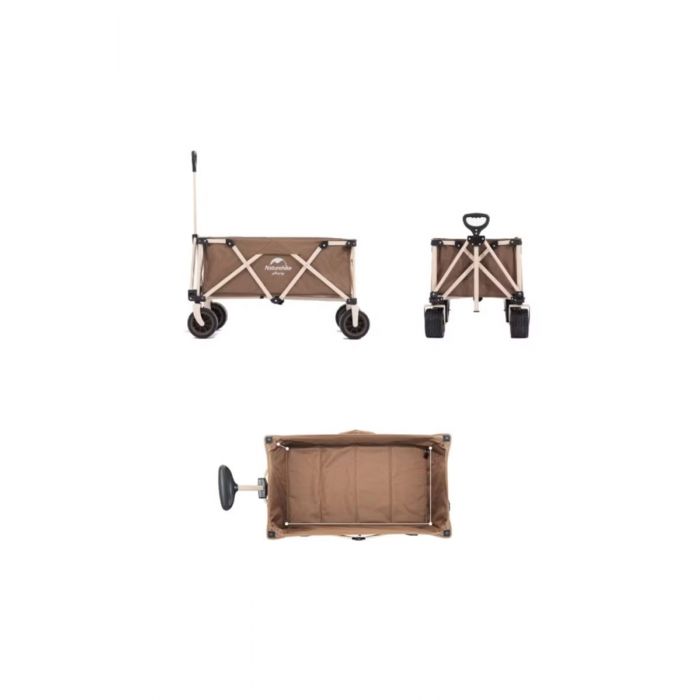 Wózek turystyczny NATUREHIKE TC03 WITH BRAKES NH20PJ009-CHESTNUT BROWN