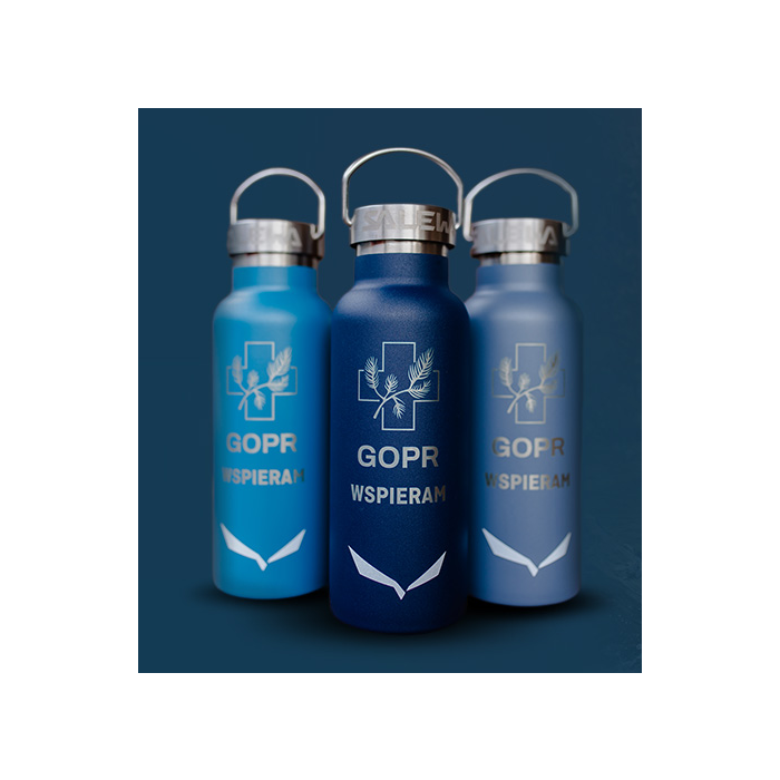 Butelka SALEWA VALSURA INSULATED 0,45L WSPIERAM GOPR