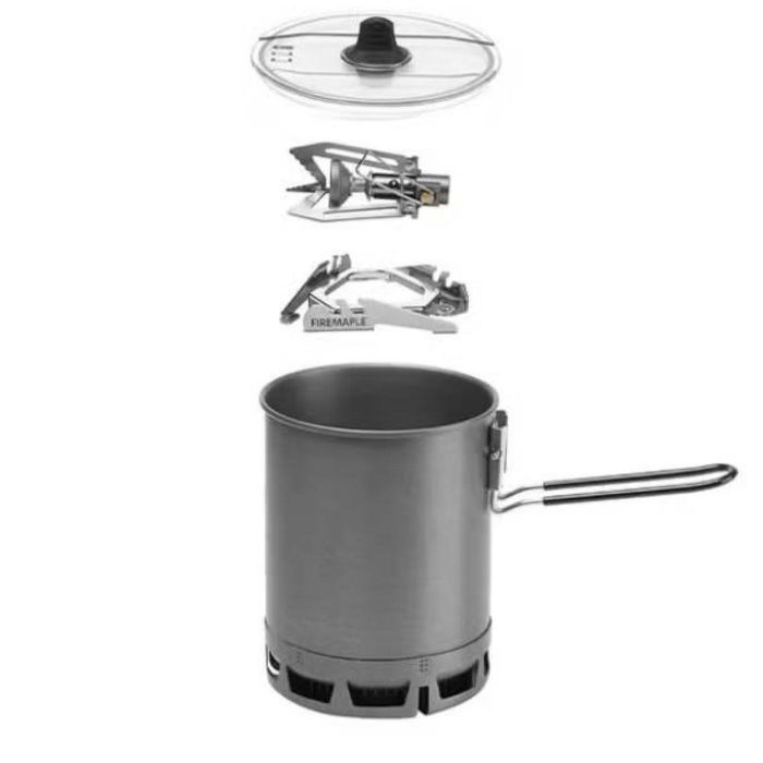 Zestaw do gotowania FIRE-MAPLE PETREL ULTRALIGHT COOKING SYSTEM GREENPEAK