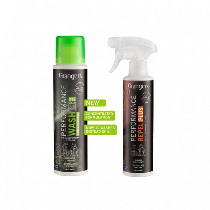 Zestaw do prania i impregnacji odzieży GRANGER'S PERFORMANACE WASH + PERFORMANCE REPEL PLUS