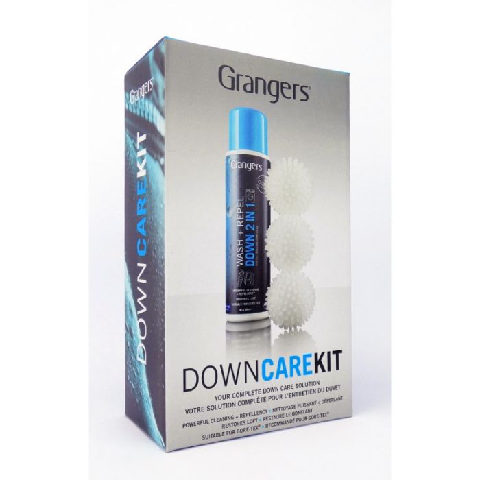 Zestaw do prania i impregnacji puchu płyn + kulki GRANGER'S DOWN CARE KIT SET