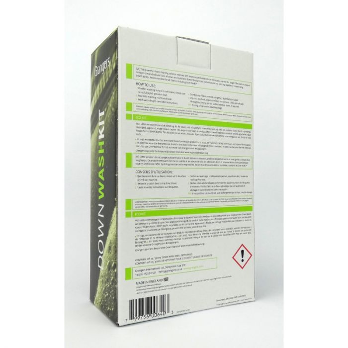 Zestaw do prania puchu GRANGERS DOWN WASH KIT SET