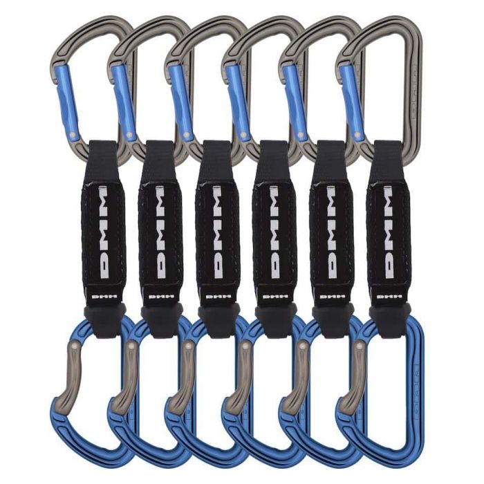 Zestaw ekspresów DMM SHADOW BLUE 12CM SET 6