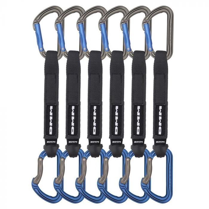 Zestaw ekspresów DMM SHADOW BLUE 18CM SET 6